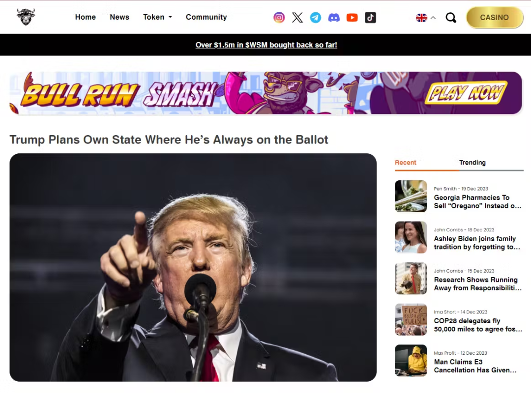 比特币以美元计价_美元上涨比特币_该 meme 币一直追随世界上最受欢迎的加密货币比特币及其价格飙升,因为 BTC 自 1 月 1 日以来飙升 3.81%,从 93,070 美元上涨至 96,520 美元,撰写本文时的交易价格为 96