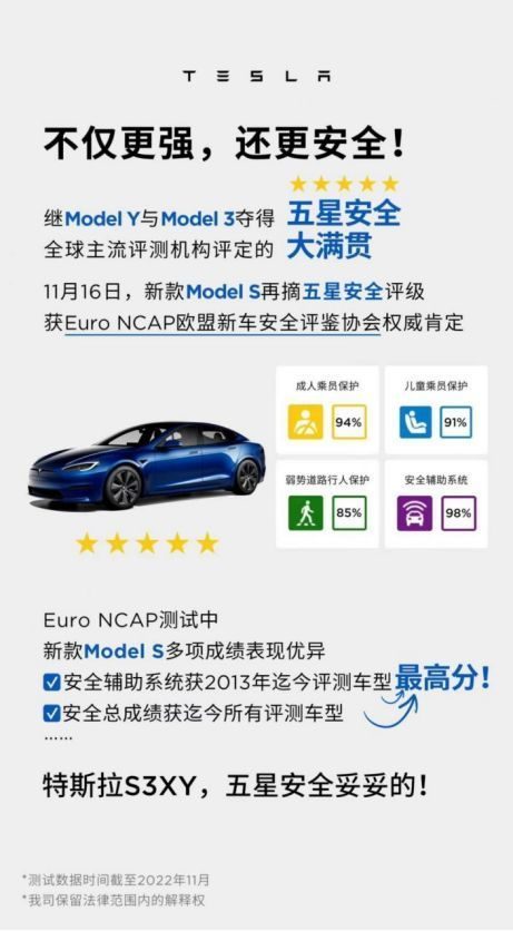 特斯拉品牌安全_特斯拉中国安全事故_全球安全评测中,特斯拉再创辉煌