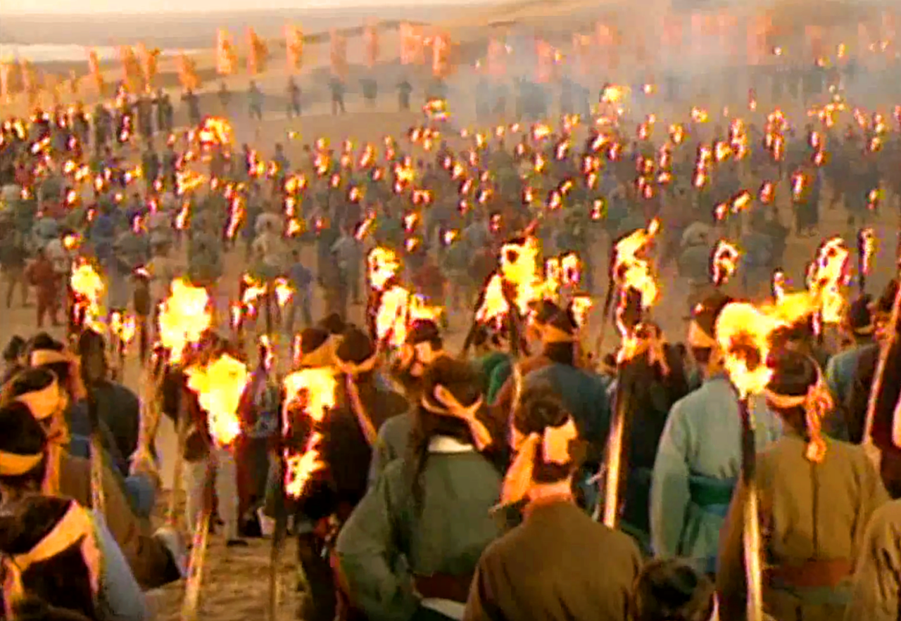 吕布在战场上的指挥风范_指挥官吕布_吕布冲进战场减少控制