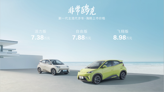 比亚迪混动车型_比亚迪最新车型_比亚迪海鸥与传统车型的对比分析