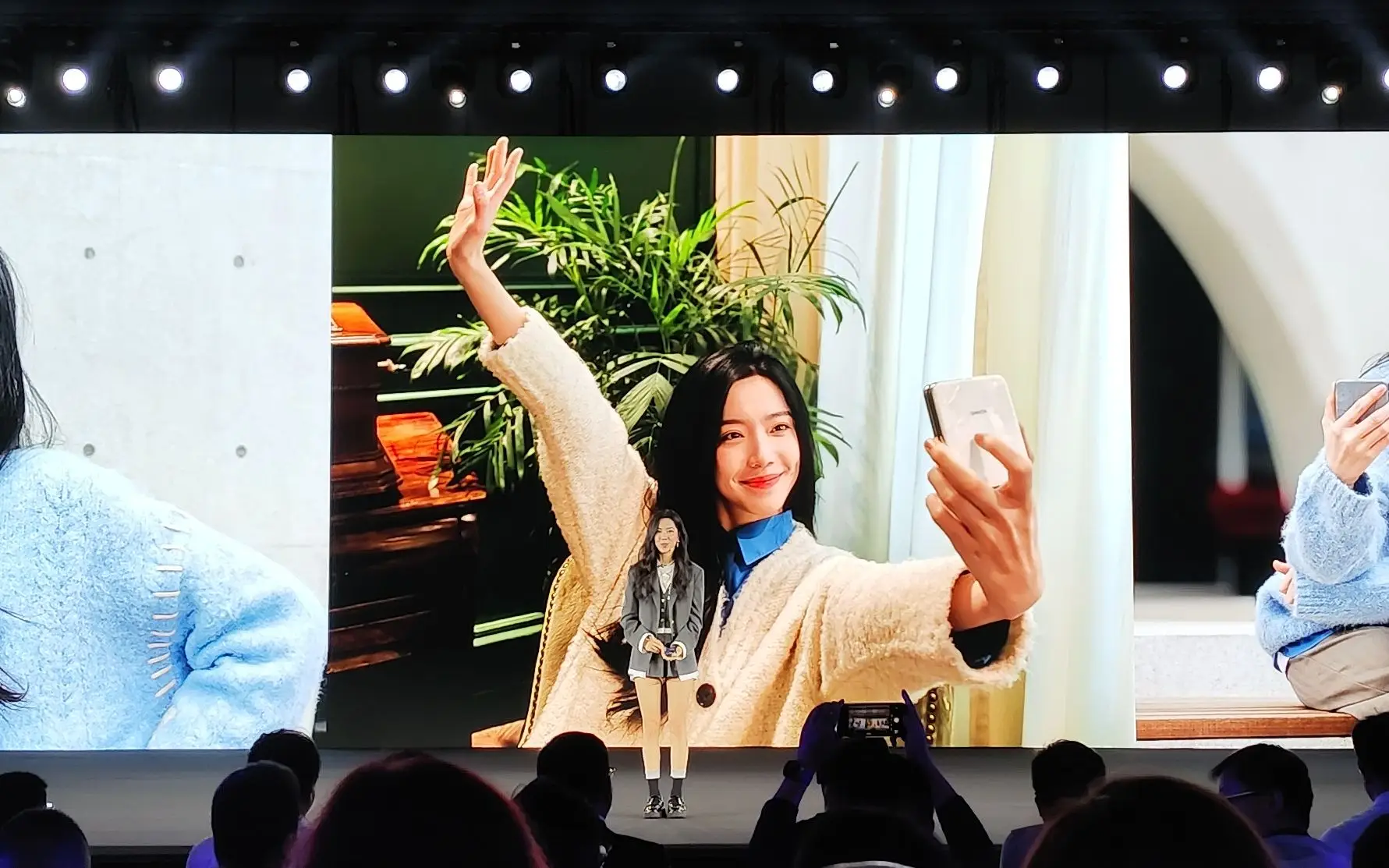 华为Pocket 2时尚盛典三亚举行，陈都灵、庄达菲等明星助阵，姚安娜现身引发热议